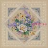 Dimensions 35105, Растения и кружева (Цветы в обрамлении, Flowers and Lace)