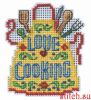 Mill Hill MH18-2311, Love Cooking