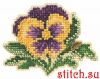 Mill Hill MH18-1911, Tricolor Pansy