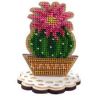 Wood stitch, WS-028, Кактус
