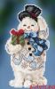 Mill Hill JS20-2011, Gift Giving Snowman