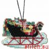 Mill Hill MH16-1732, Vintage Sleigh