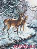 Dimensions 35182, Олени на водопое (Олени у ручья, Creekside Deer)