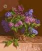 Goblenset 616, Корзина с сиренью (Basket with lilacs)